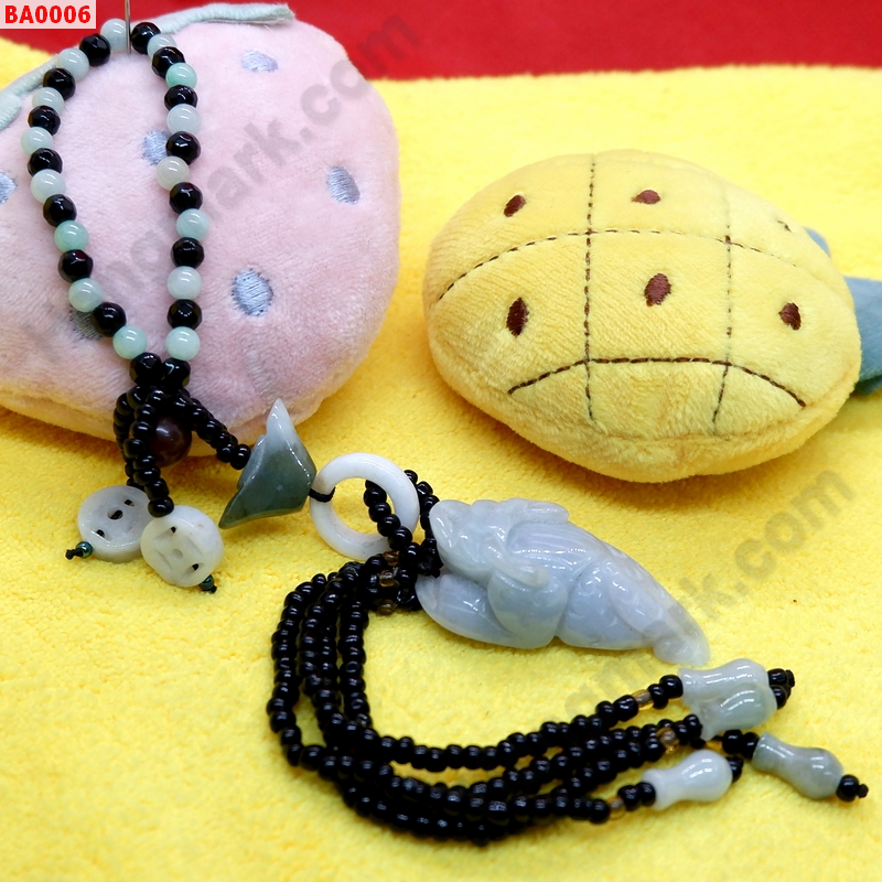BA0006 สร้อยแขวน คางคกสวรรค์หยก ราคา 299 บาท http://hengmark.com/view_product/BA0006.htm