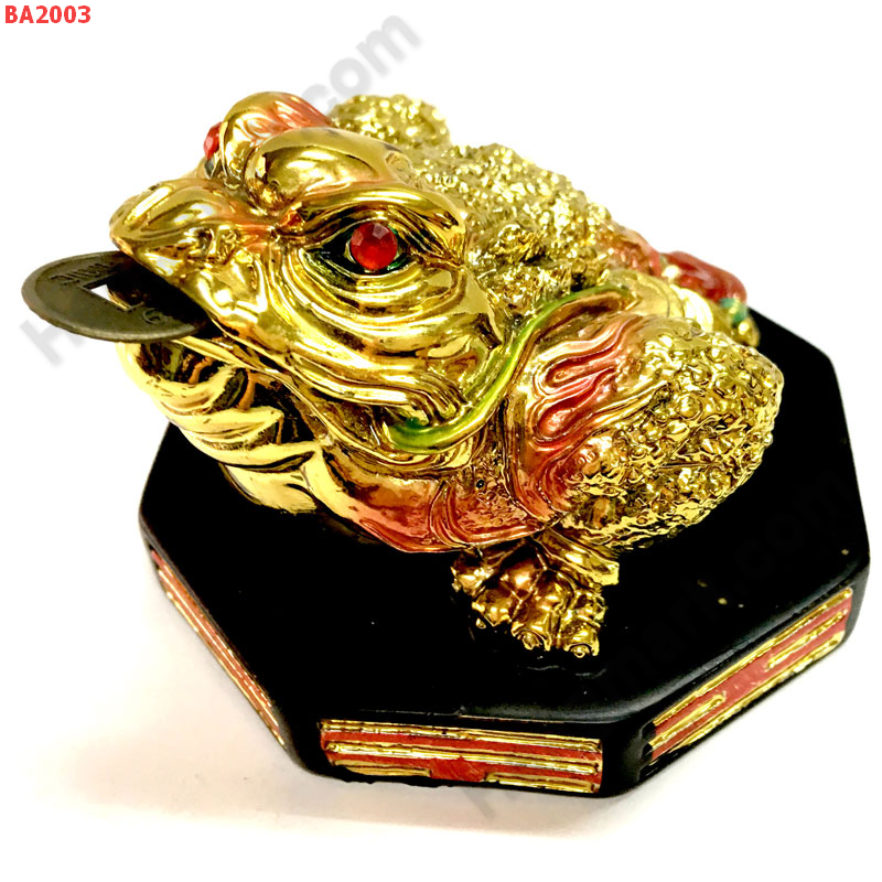 BA2003 คางคกสวรรค์ เรซิ่นเคลือบทอง ราคา 399 บาท http://hengmark.com/view_product/BA2003.htm