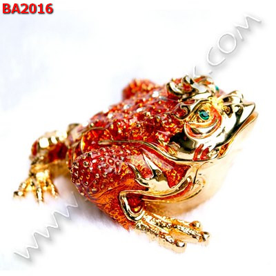 BA2016 คางคกสวรรค์ทองเหลืองลงยาประดับคริสตัล ราคา 1500 บาท http://hengmark.com/view_product/BA2016.htm