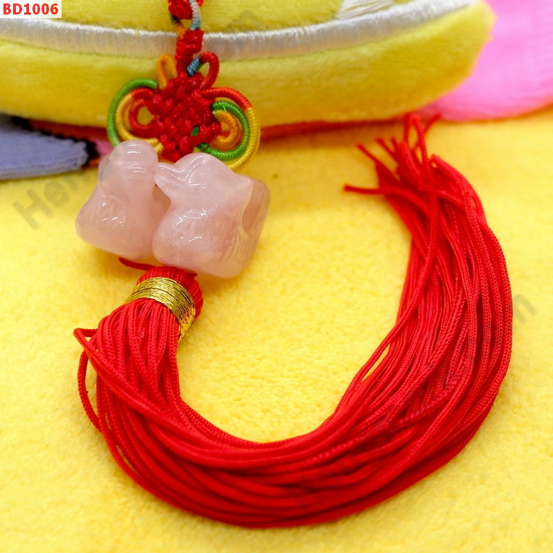 BD1006 เป็ดแมนดารินคู่โรสควอตซ์ ร้อยที่แขวน ราคา 299 บาท http://hengmark.com/view_product/BD1006.htm