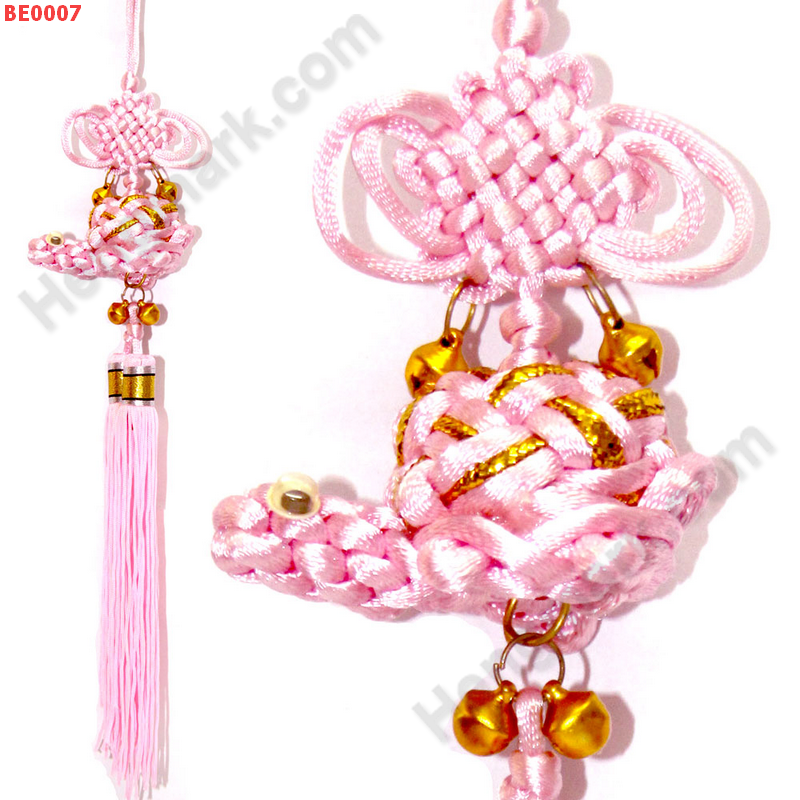 BE0007 เต่าเชือกถักสีชมพู ราคา 99 บาท http://hengmark.com/view_product/BE0007.htm