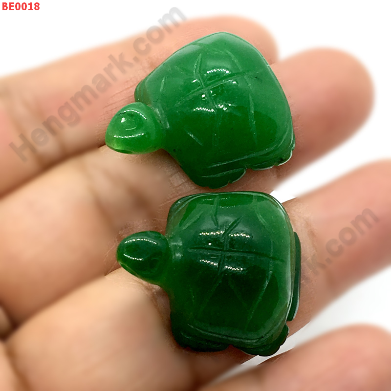 BE0018 เต่าหยกเขียวเข้ม 1 ตัว ราคา 179 บาท http://hengmark.com/view_product/BE0018.htm
