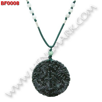 BF0008 จี้รูปหงส์-มังกร หินสีเขียว ราคา 199 บาท http://hengmark.com/view_product/BF0008.htm