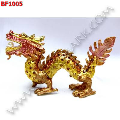BF1005 มังกร ลงยาประดับคริสตัล ราคา 1000 บาท http://hengmark.com/view_product/BF1005.htm
