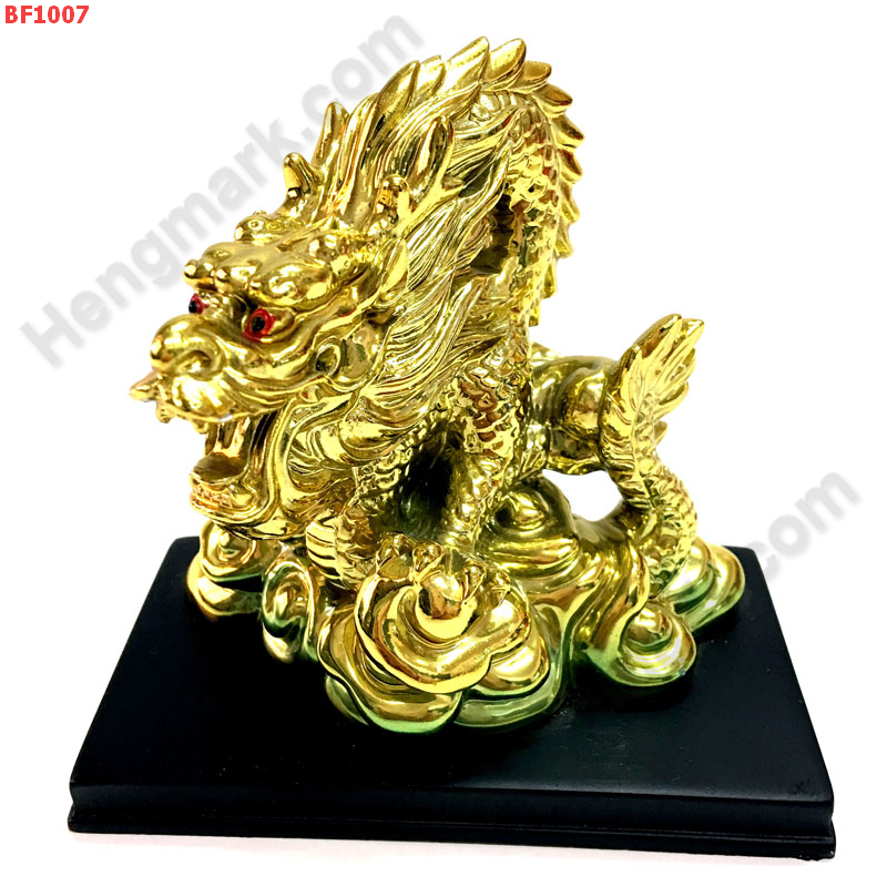BF1007 มังกรม้วนหาง เรซิ่นเคลือบทอง 24 K ราคา 499 บาท http://hengmark.com/view_product/BF1007.htm
