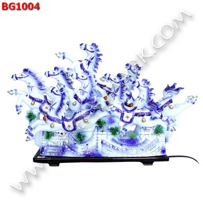 BG1004 ม้า 8 ตัวบนกำแพงเมืองจีน มีไฟ ราคา 3900 บาท http://hengmark.com/view_product/BG1004.htm