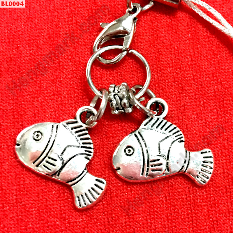 BL0004 ปลาคู่ แขวนมือถือ  ราคา 39 บาท http://hengmark.com/view_product/BL0004.htm