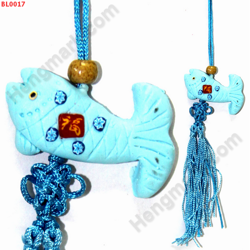 BL0017 ปลาสีฟ้า แขวนมือถือ ราคา 59 บาท http://hengmark.com/view_product/BL0017.htm