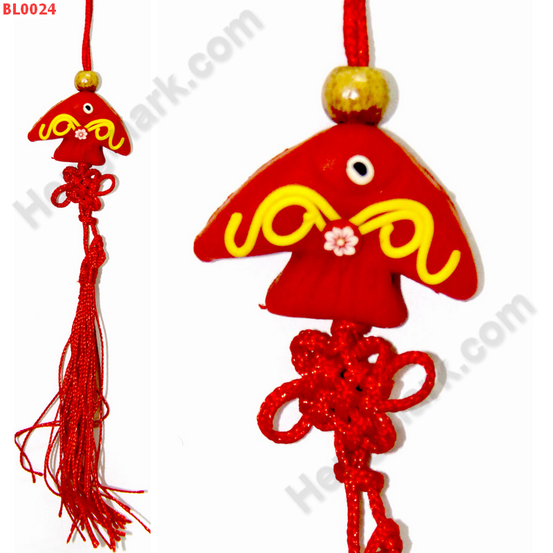 BL0024 ปลาสีแดง แขวนมือถือ  ราคา 59 บาท http://hengmark.com/view_product/BL0024.htm