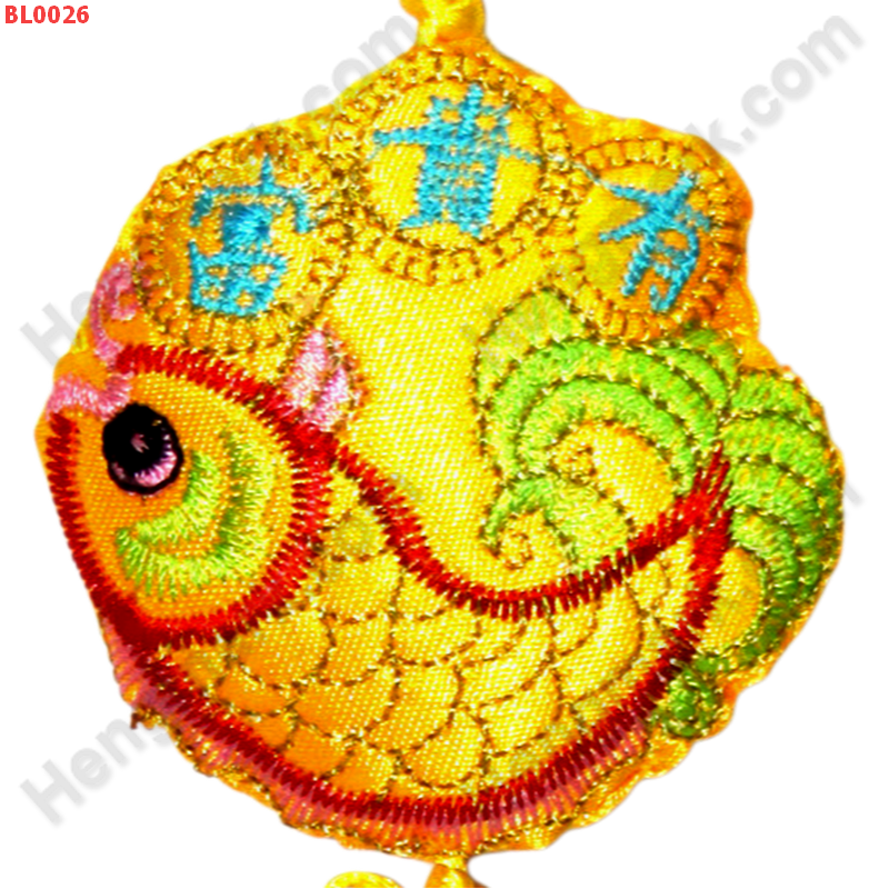 BL0026 ป้ายมงคลรูปปลาสีเหลือง ราคา 99 บาท http://hengmark.com/view_product/BL0026.htm