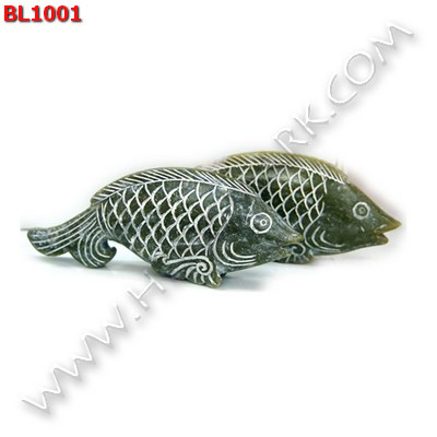 BL1001 ปลาหินแกะสลัก ราคาเป็นคู่ ราคา 1598 บาท http://hengmark.com/view_product/BL1001.htm