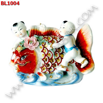 BL1004 เด็กคู่จับปลา ราคา 799 บาท http://hengmark.com/view_product/BL1004.htm
