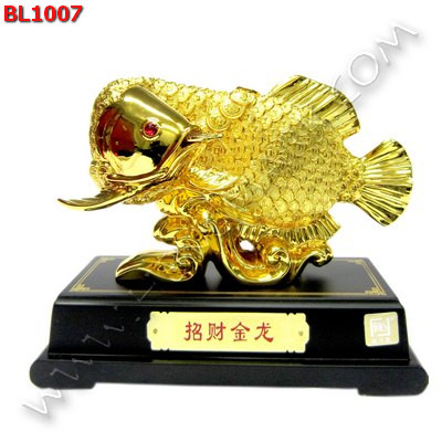 BL1007 ปลาอโรวาน่า หรือปลามังกรคาบเหรียญ ราคา 4500 บาท http://hengmark.com/view_product/BL1007.htm