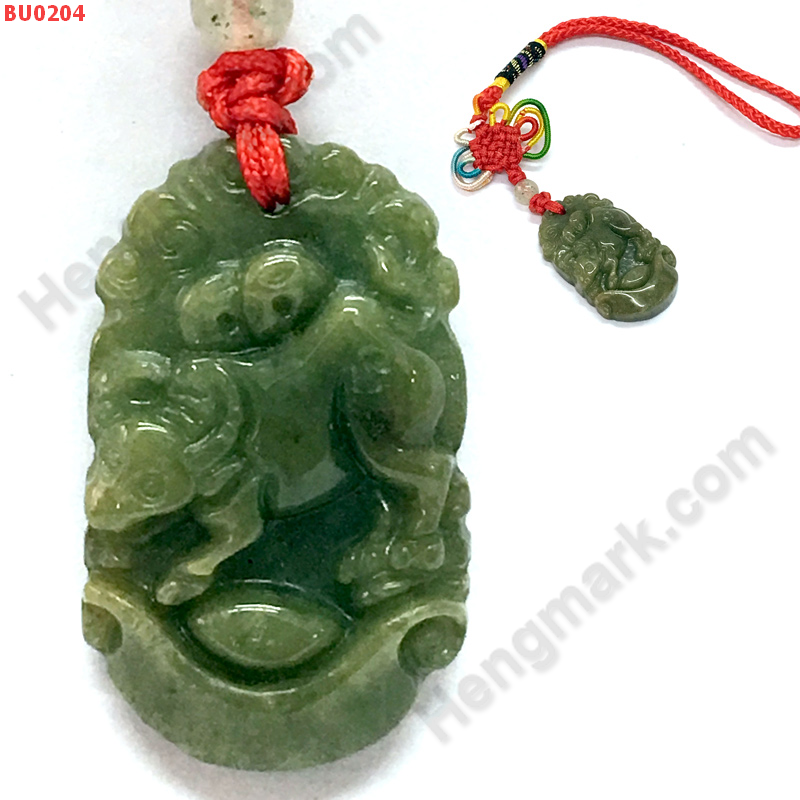 BU0204 ปีฉลู -วัวหยก แขวนกระเป๋า ราคา 199 บาท http://hengmark.com/view_product/BU0204.htm