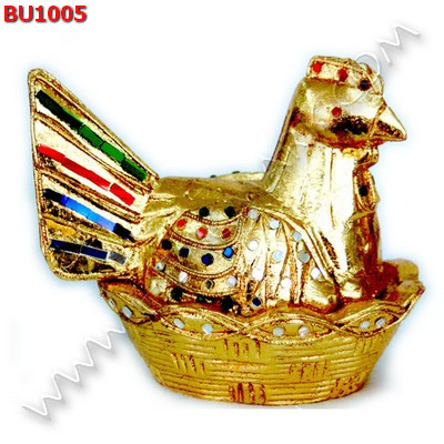 BU1005 ไก่ฟักไข่ ไม้เคลือบทอง ราคา 759 บาท http://hengmark.com/view_product/BU1005.htm