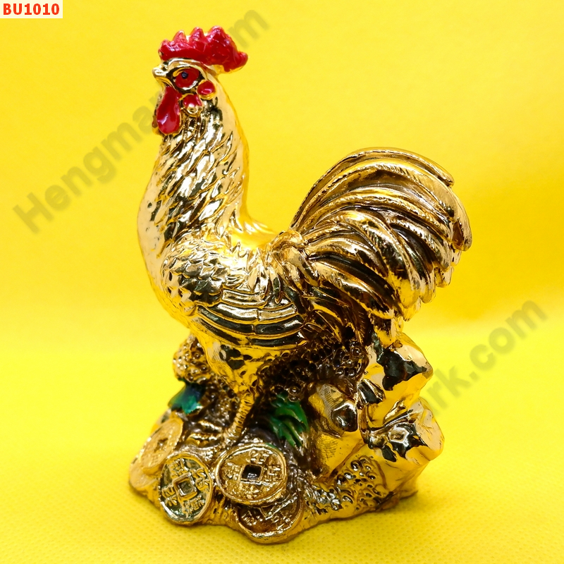 BU1010 ไก่เรซิ่นเคลือบทอง ราคา 249 บาท http://hengmark.com/view_product/BU1010.htm