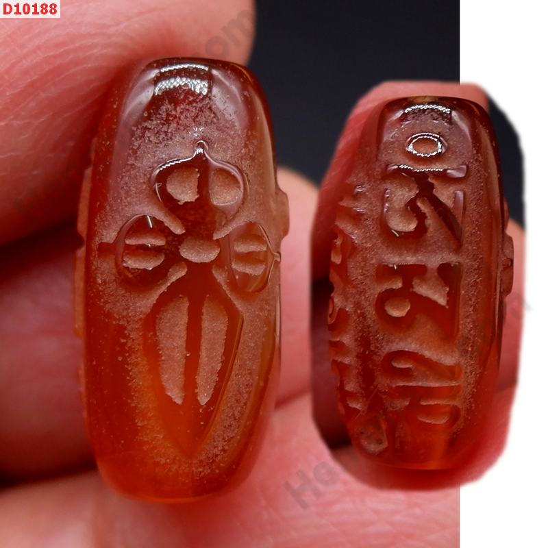D10188 หินDZI ลายวัชระ คาถาทิเบต ราคา 100 บาท http://hengmark.com/view_product/D10188.htm