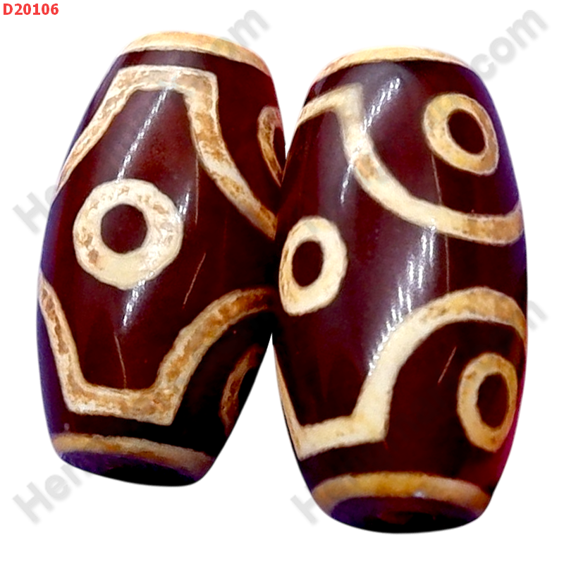 D20106 หินดีซีไอ ลาย 6 ตาเขี้ยวเสือคู่ ราคา 200 บาท http://hengmark.com/view_product/D20106.htm