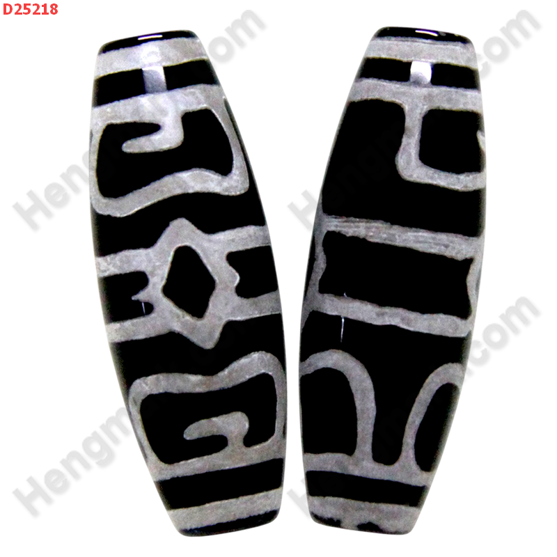 D25218 หิน DZI หมวกลามะ ราคา 250 บาท http://hengmark.com/view_product/D25218.htm