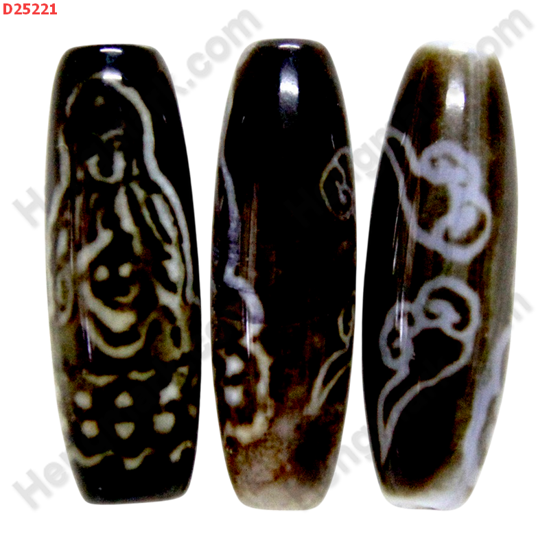 D25221 หิน DZI ลายกวนอิม ราคา 250 บาท http://hengmark.com/view_product/D25221.htm