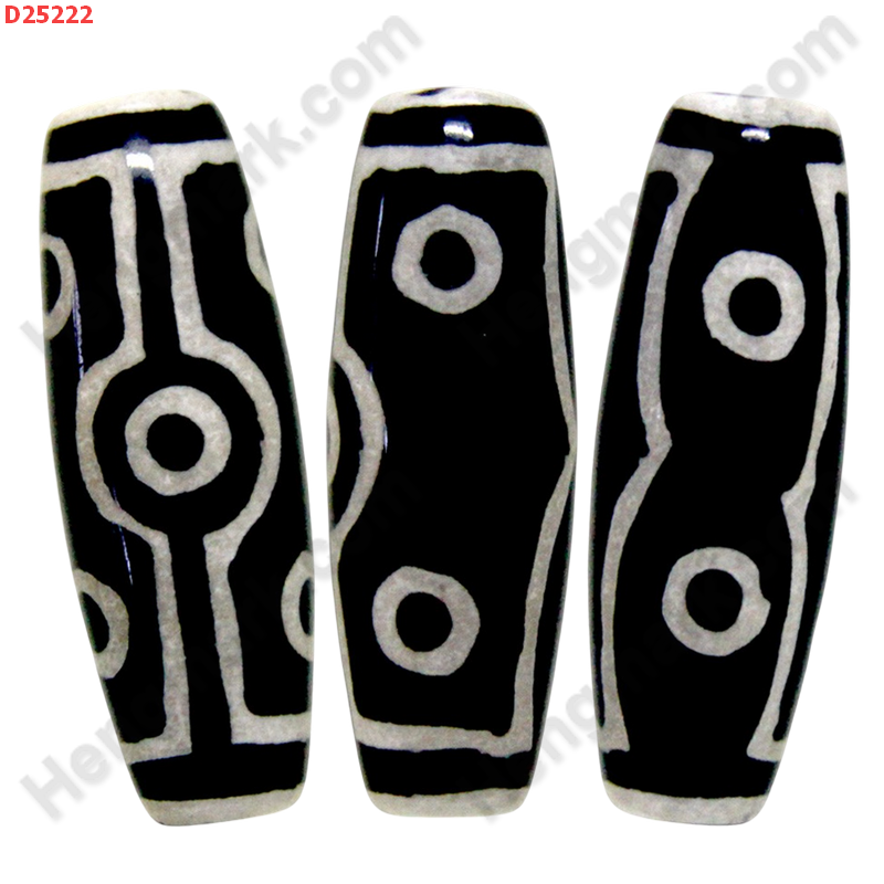 D25222 หิน DZI ลาย 7 ตา ราคา 250 บาท http://hengmark.com/view_product/D25222.htm