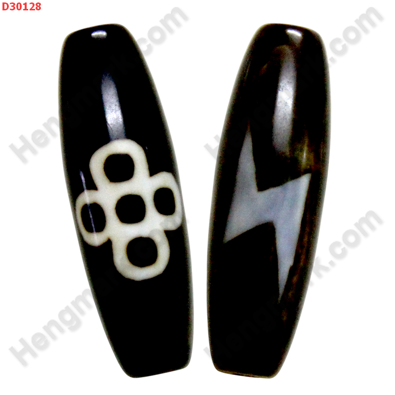 D30128 หินDZI ลาย 5 ตา สายฟ้า ราคา 300 บาท http://hengmark.com/view_product/D30128.htm