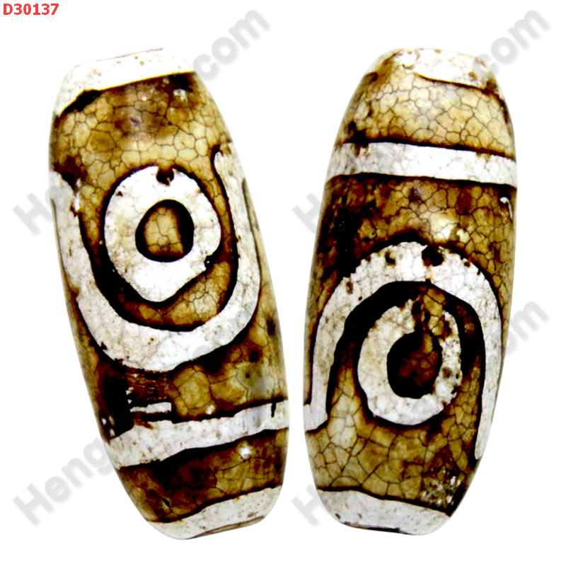 D30137 หินDZI ลาย 2 ตา ราคา 300 บาท http://hengmark.com/view_product/D30137.htm