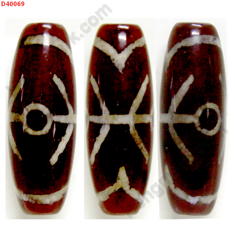 D40069 หินDZI ลายผู้สูงศักดิ์ ราคา 400 บาท http://hengmark.com/view_product/D40069.htm