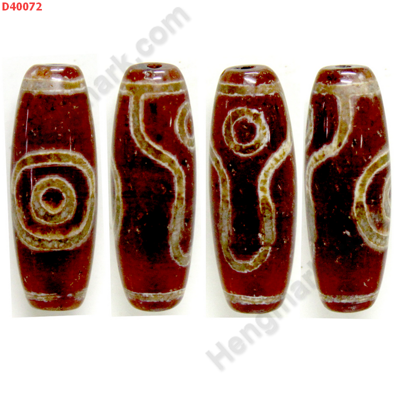 D40072 หินDZI ลาย 2 ตา ภูเขา ราคา 400 บาท http://hengmark.com/view_product/D40072.htm