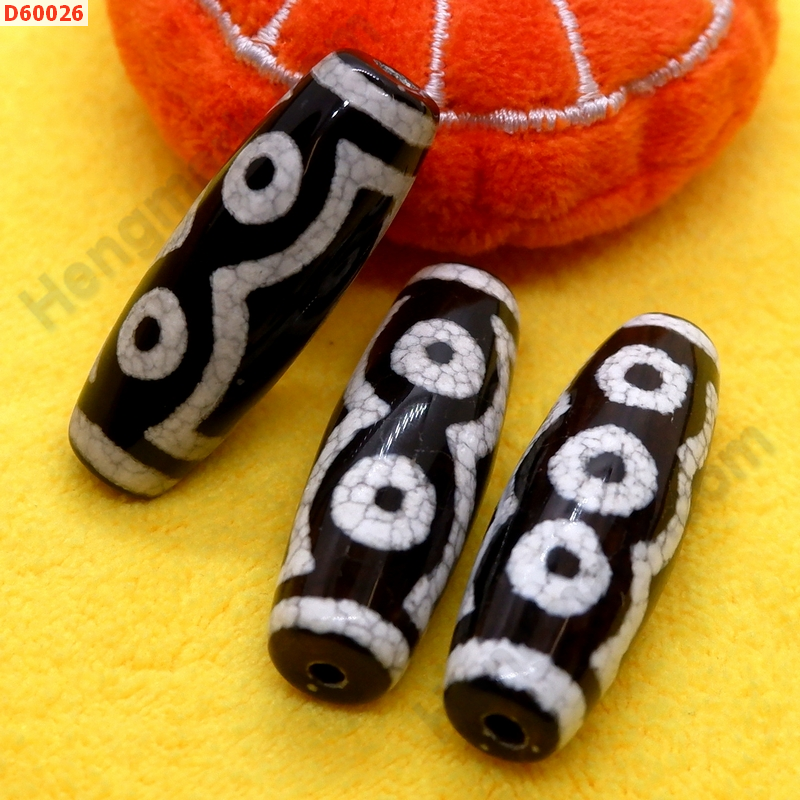 D60026 หิน DZI ลาย 5 ตา ราคา 600 บาท http://hengmark.com/view_product/D60026.htm