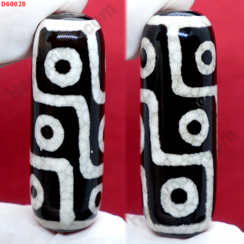 D60028 หิน DZI ลาย 9 ตา ราคา 600 บาท http://hengmark.com/view_product/D60028.htm