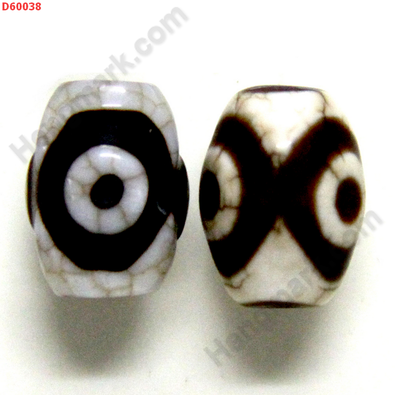 D60038 หินDZI ลาย 3 ตา ราคา 600 บาท http://hengmark.com/view_product/D60038.htm