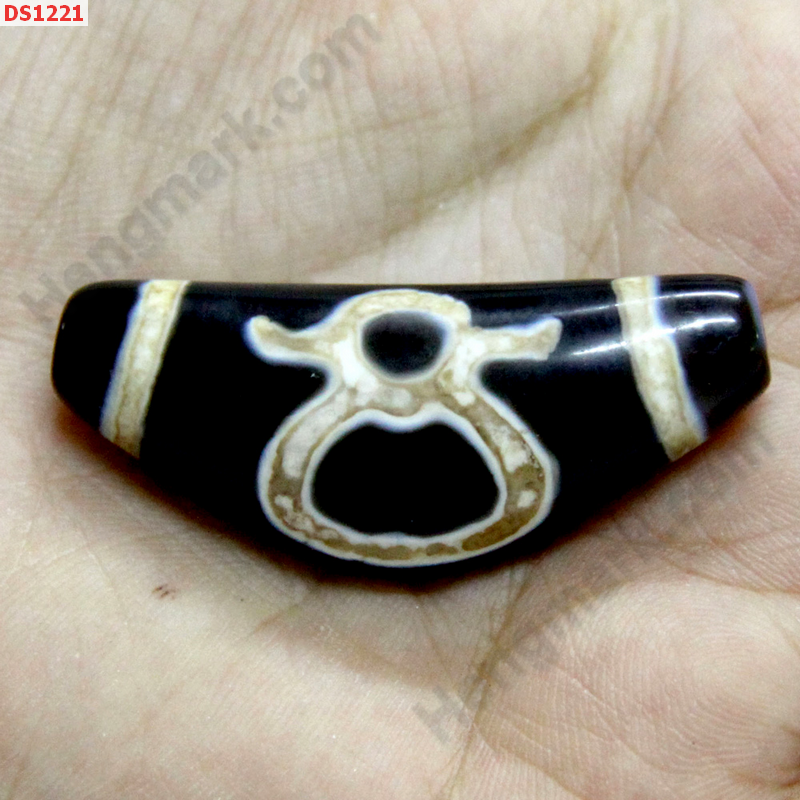 DS1221 หิน DZI ลายไฉ่ซิงเอี๊ย ราคา 1200 บาท http://hengmark.com/view_product/DS1221.htm