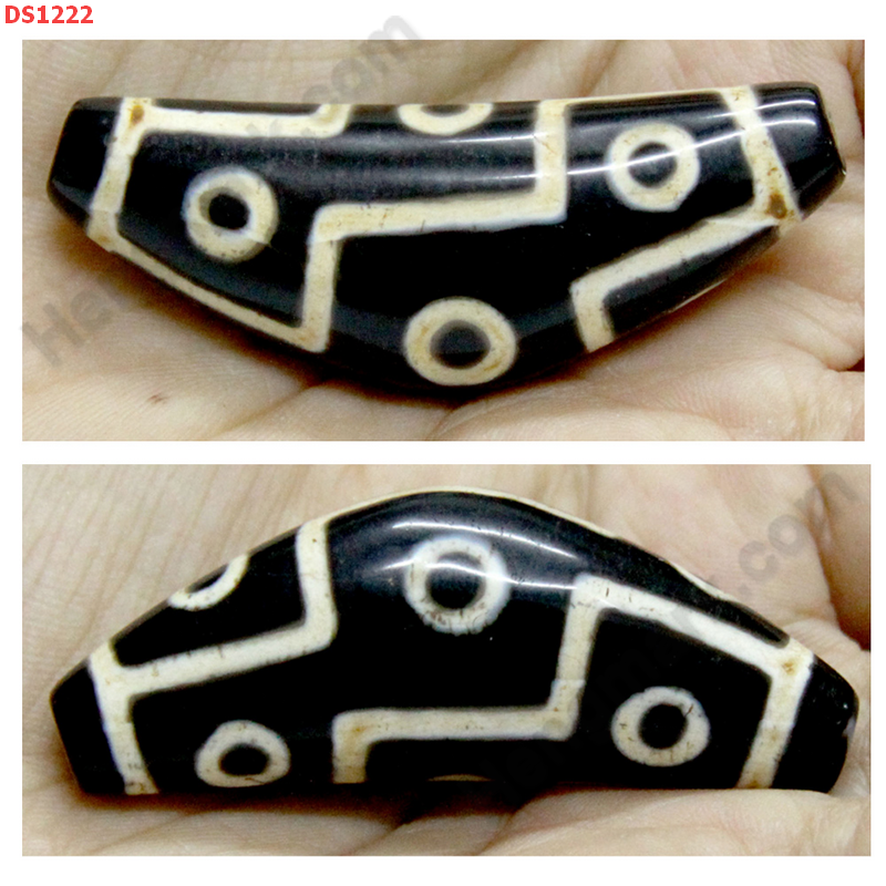 DS1222 หิน DZI ลาย 9 ตา ราคา 1200 บาท http://hengmark.com/view_product/DS1222.htm
