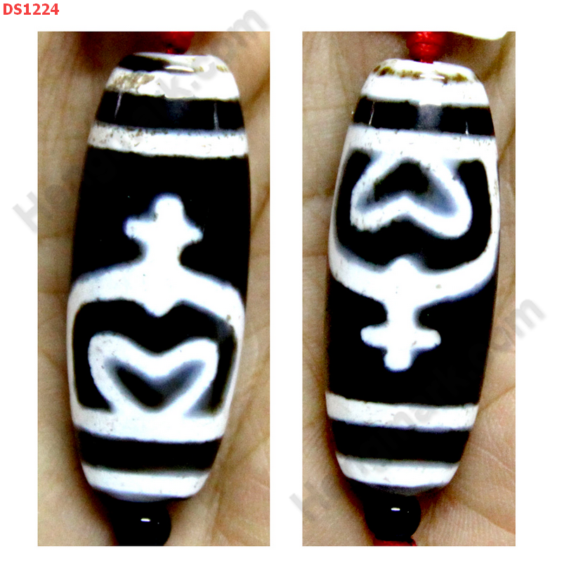 DS1224 หิน DZI ลายแก้ววิเศษ ราคา 1200 บาท http://hengmark.com/view_product/DS1224.htm