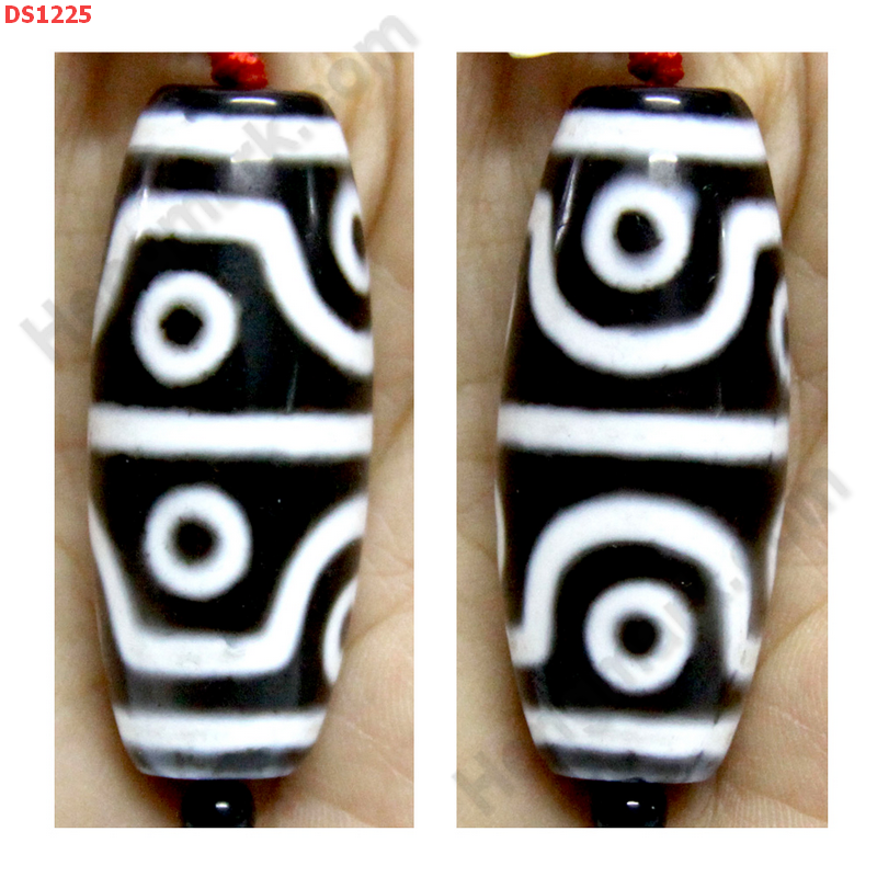 DS1225 หิน DZI ลาย 8 ตา ราคา 1200 บาท http://hengmark.com/view_product/DS1225.htm