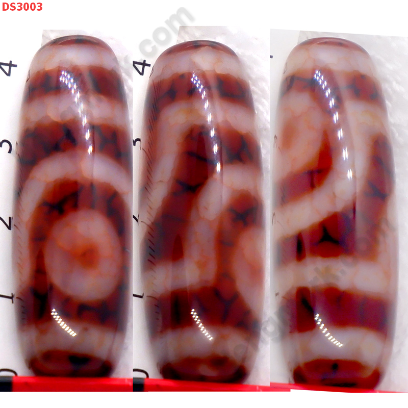 DS3003 หินDZI ลาย 2 ตา ราคา 3000 บาท http://hengmark.com/view_product/DS3003.htm