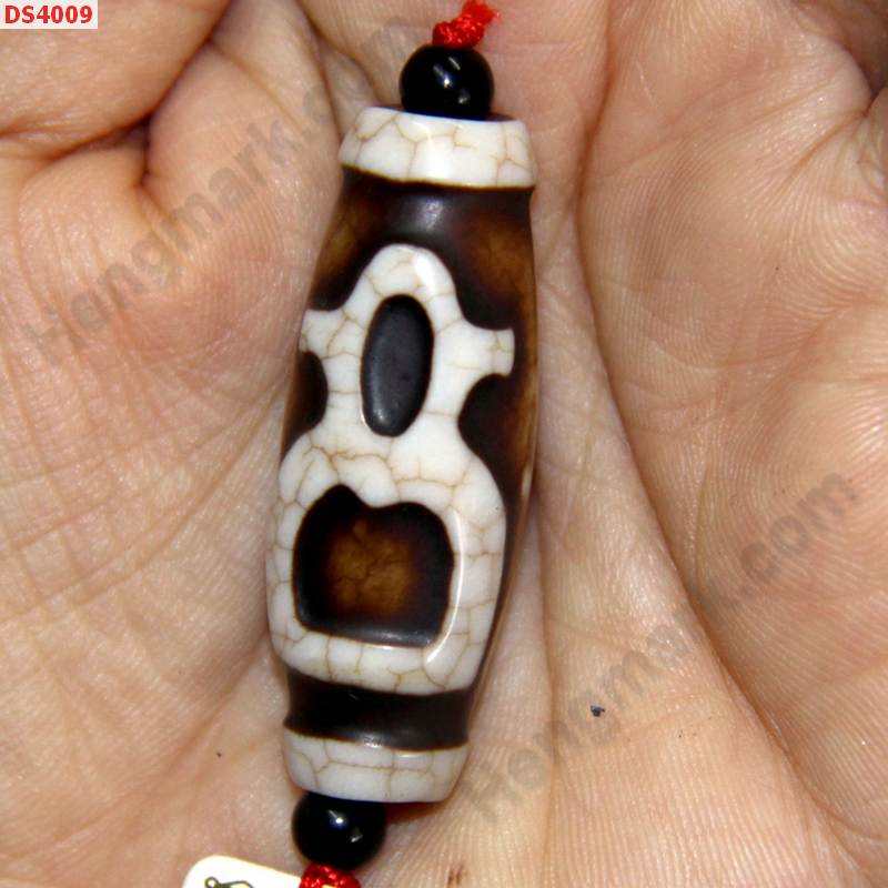 DS4009 หินDZI ลายไฉ่ซิงเอี๊ย+ตะขอ ราคา 4000 บาท http://hengmark.com/view_product/DS4009.htm