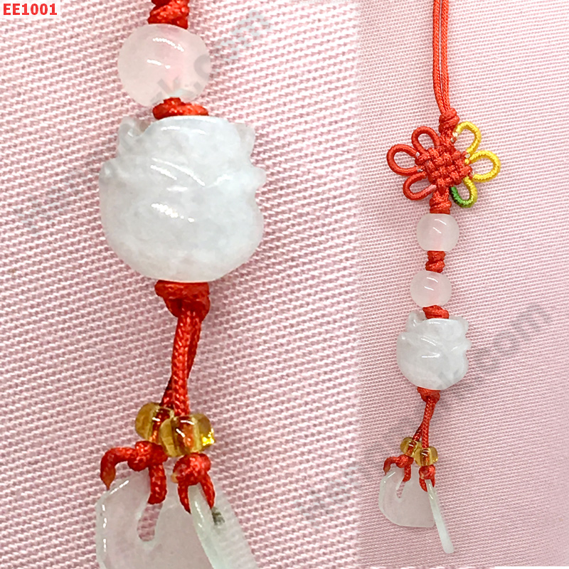EE1001 ดอกบัวหยกแขวนมือถือ ราคา 99 บาท http://hengmark.com/view_product/EE1001.htm