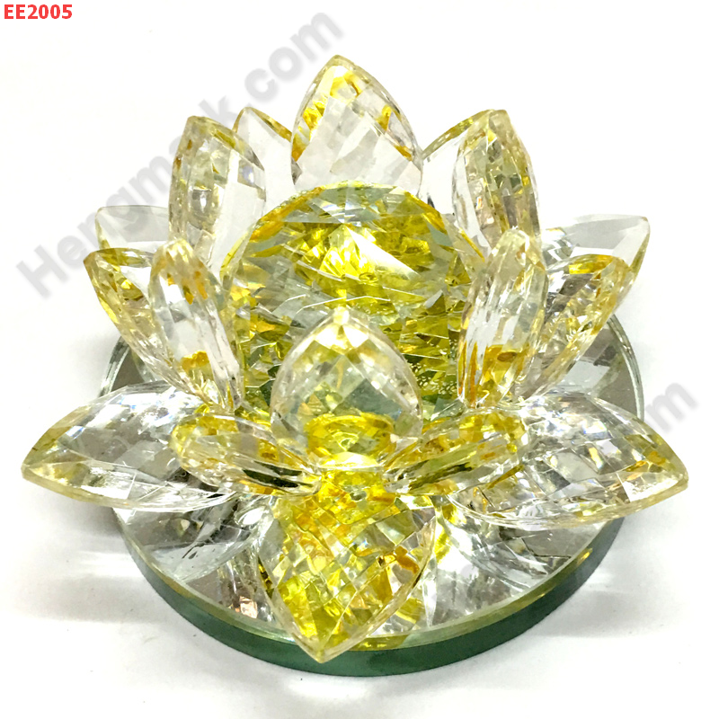 EE2005 ดอกบัวคริสตัล สีเหลือง ราคา 429 บาท http://hengmark.com/view_product/EE2005.htm