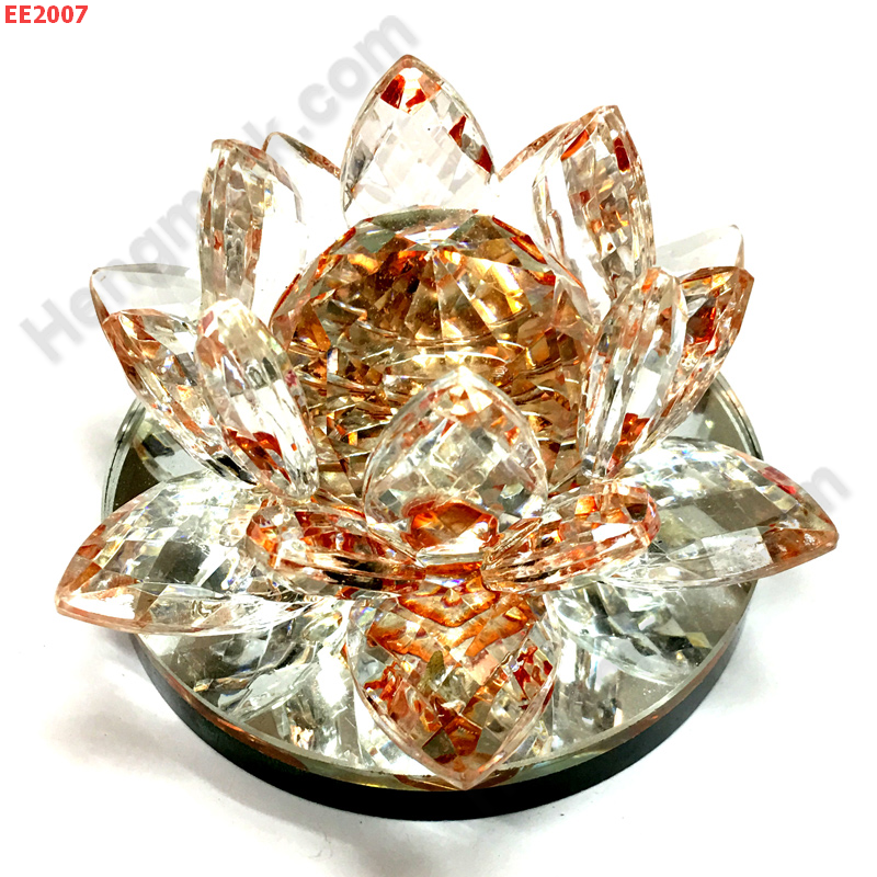 EE2007 ดอกบัวคริสตัล สีส้ม ราคา 429 บาท http://hengmark.com/view_product/EE2007.htm