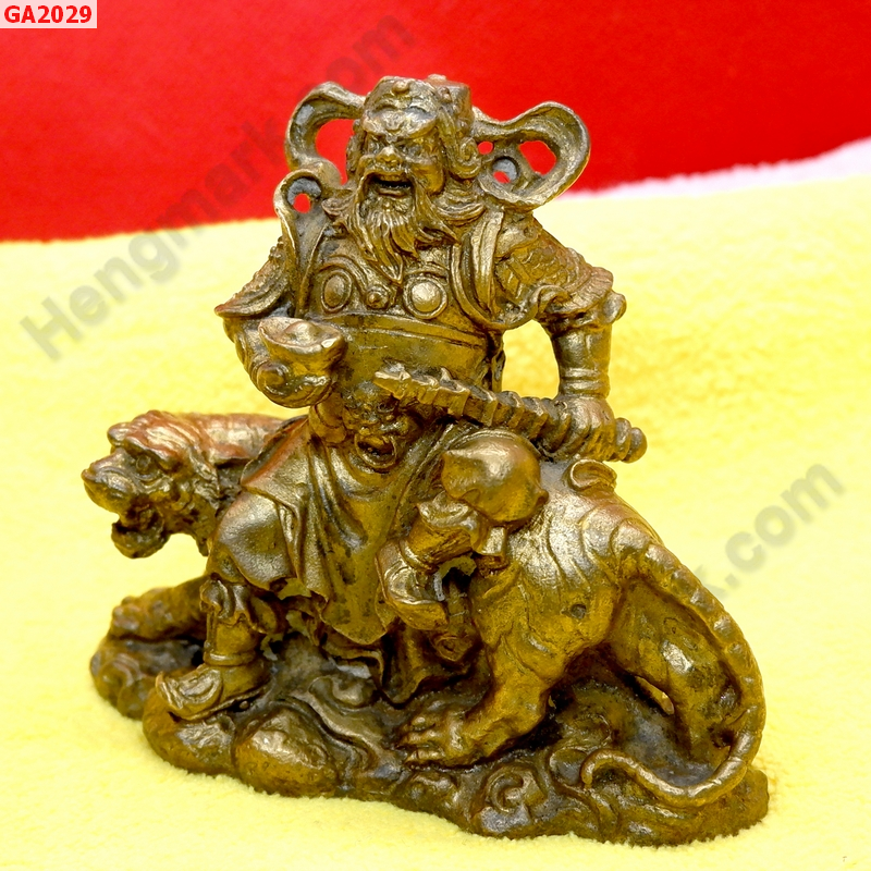 GA2029 ไฉ่ซิงเอี๊ยทองเหลิอง นั่งบนหลังเสือ ราคา 1299 บาท http://hengmark.com/view_product/GA2029.htm