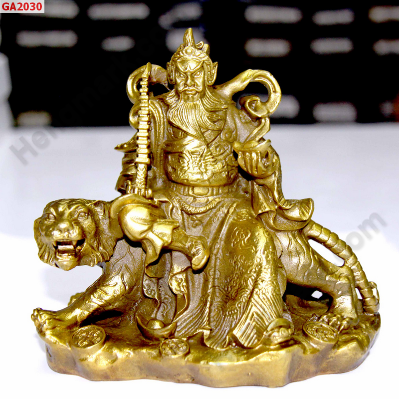 GA2030 ไฉ่ซิงเอี๊ยทองเหลิอง นั่งบนหลังเสือ ราคา 2399 บาท http://hengmark.com/view_product/GA2030.htm