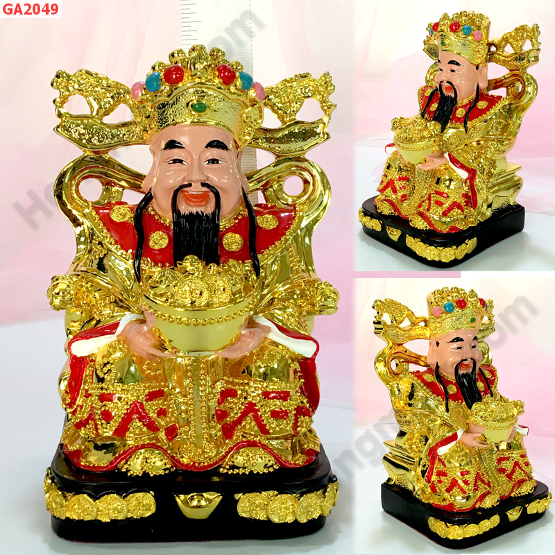 GA2049 ไฉ่ซิงเอี๊ยนั่งอุ้มก้อนทองเสื้อแดง ราคา 1600 บาท http://hengmark.com/view_product/GA2049.htm