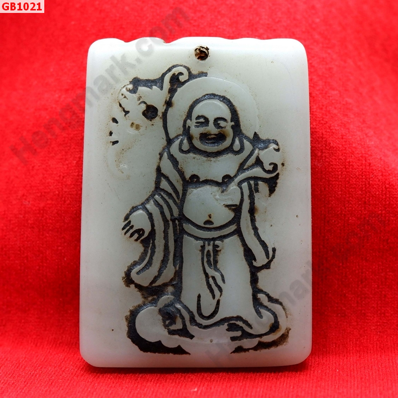 GB1021 จี้หยกขาวรูปพระสังกัจจายน์ ราคา 299 บาท http://hengmark.com/view_product/GB1021.htm