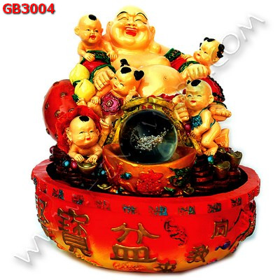 GB3004 พระสังกัจจายน์นั่ง มีเด็ก 5 คน ราคา 2199 บาท http://hengmark.com/view_product/GB3004.htm
