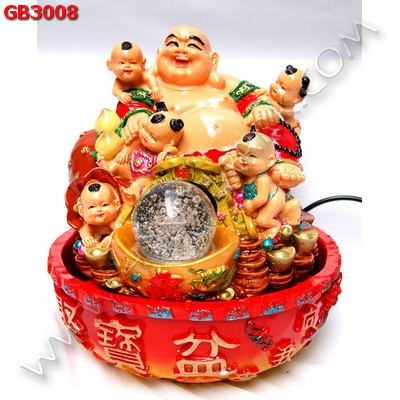 GB3008 พระสังกัจจายน์ กับเด็ก 5 คน น้ำพุ ราคา 1699 บาท http://hengmark.com/view_product/GB3008.htm