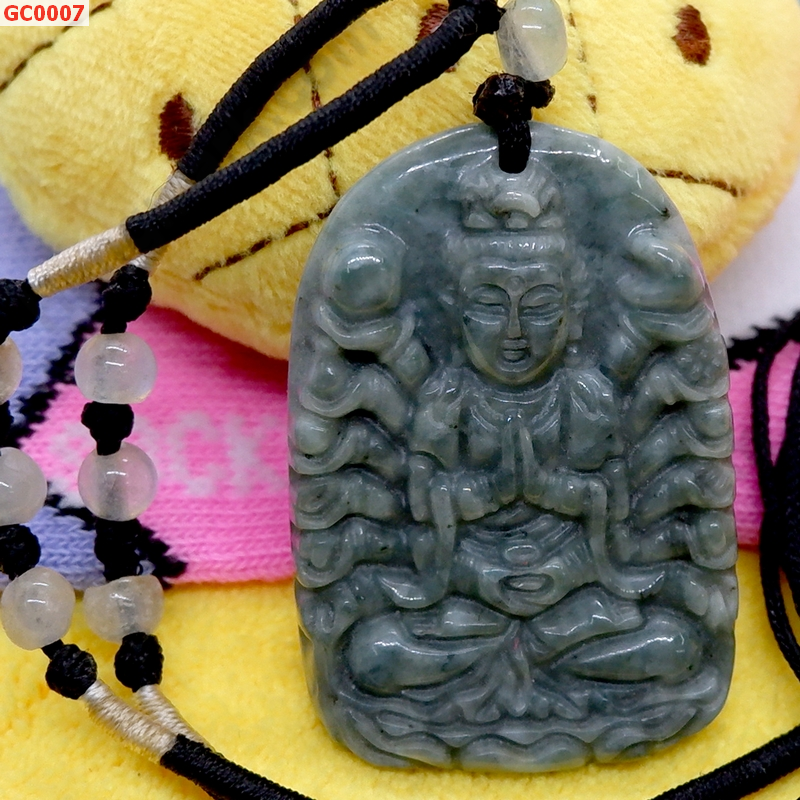 GC0007 สร้อยคอ เจ้าแม่กวนอิมพันมือหยก ราคา 399 บาท http://hengmark.com/view_product/GC0007.htm