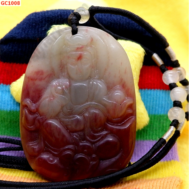 GC1008 สร้อยคอ เจ้าแม่กวนอิมหยก ราคา 199 บาท http://hengmark.com/view_product/GC1008.htm