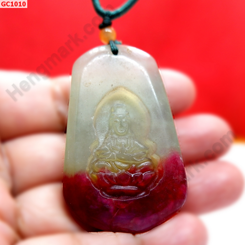 GC1010 สร้อยคอ เจ้าแม่กวนอิมหยก ราคา 199 บาท http://hengmark.com/view_product/GC1010.htm